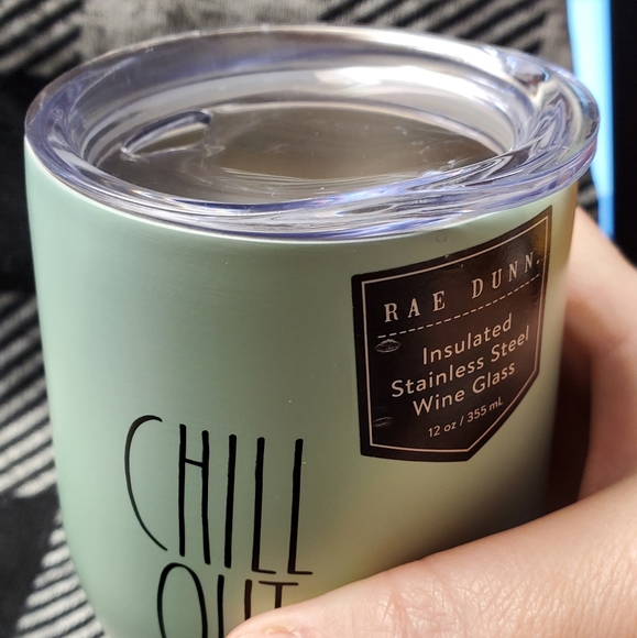 Rae Dunn CHILL OUT Wine Tumbler - Picture 8 of 9
